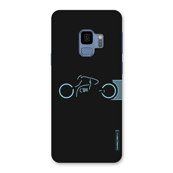 Blue Ride Back Case for Galaxy S9