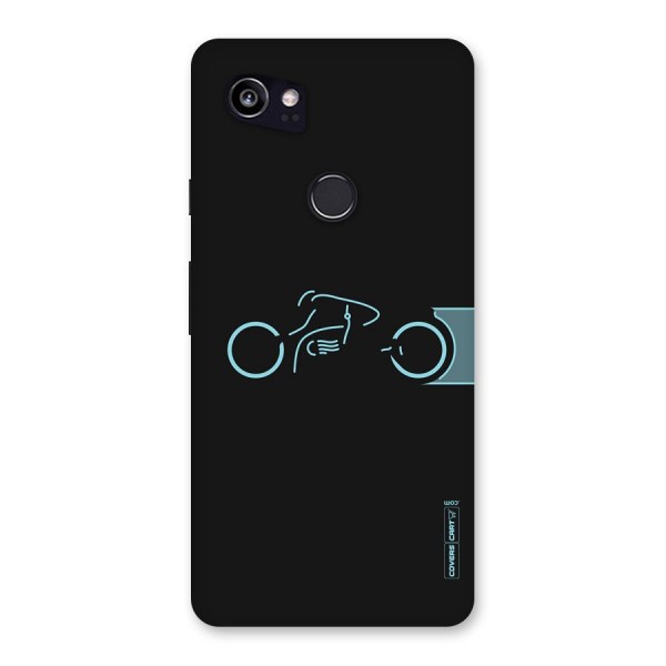 Blue Ride Back Case for Google Pixel 2 XL