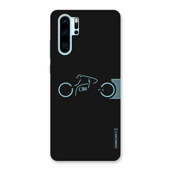 Blue Ride Back Case for Huawei P30 Pro