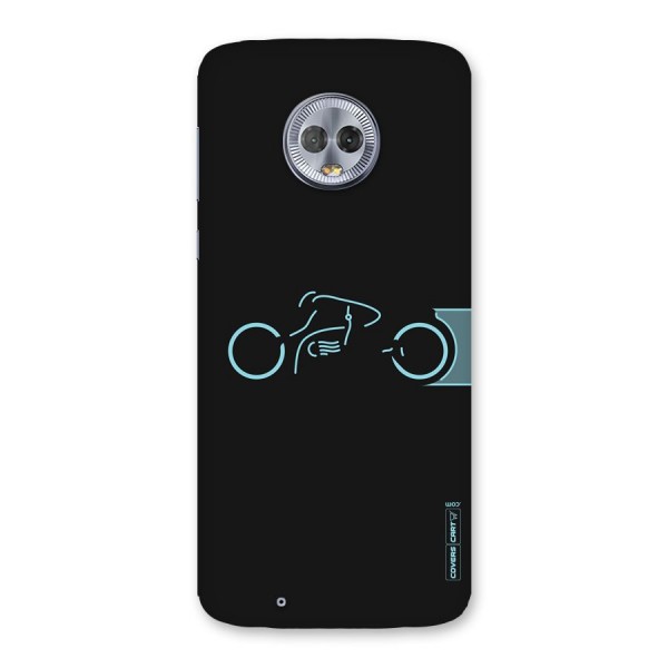 Blue Ride Back Case for Moto G6