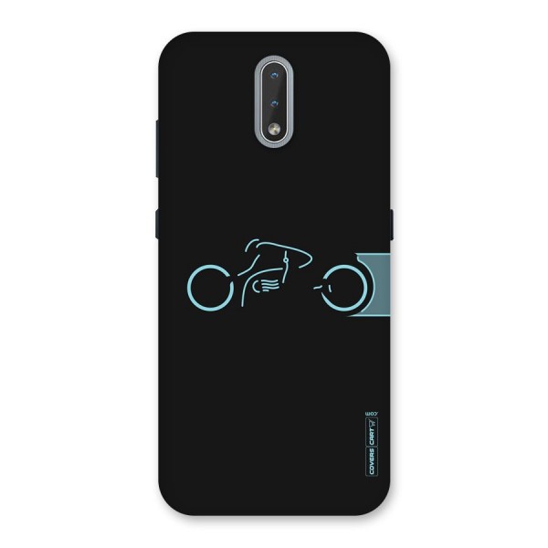 Blue Ride Back Case for Nokia 2.3