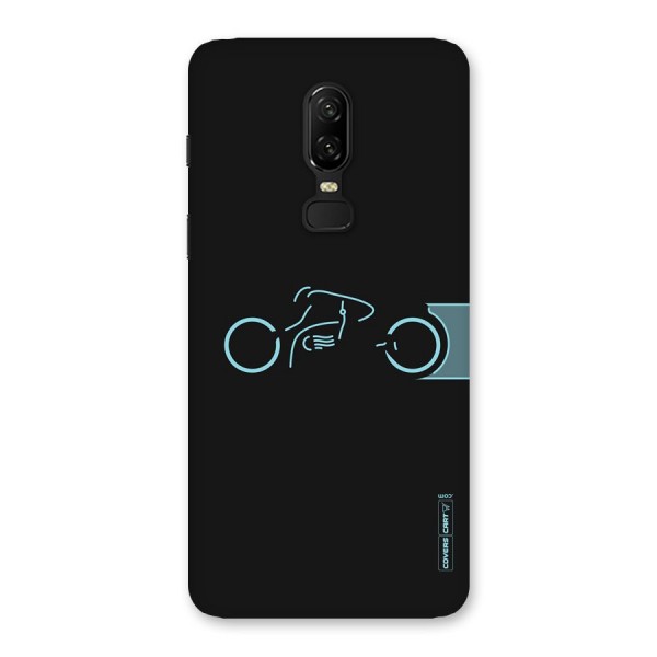 Blue Ride Back Case for OnePlus 6