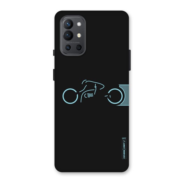 Blue Ride Back Case for OnePlus 9R