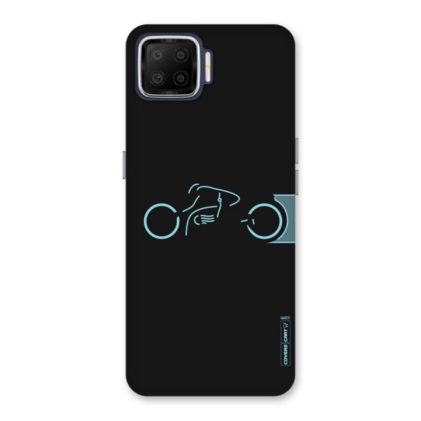 Blue Ride Back Case for Oppo F17