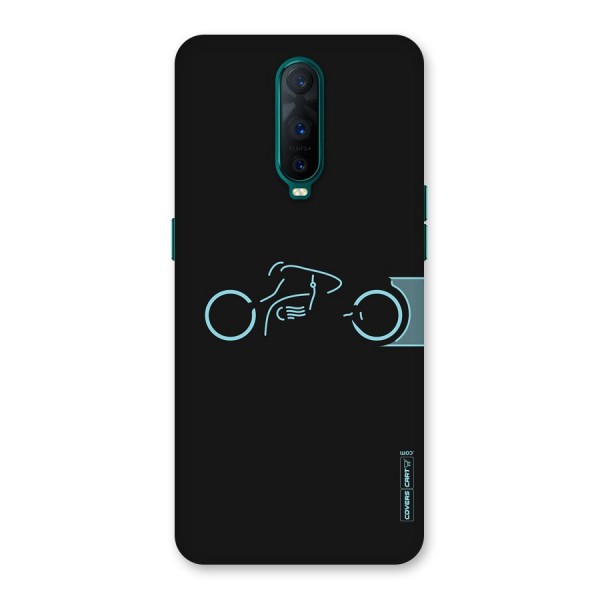 Blue Ride Back Case for Oppo R17 Pro