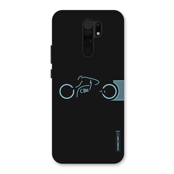 Blue Ride Back Case for Poco M2