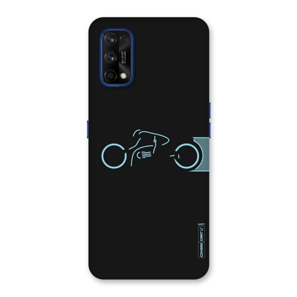 Blue Ride Back Case for Realme 7 Pro