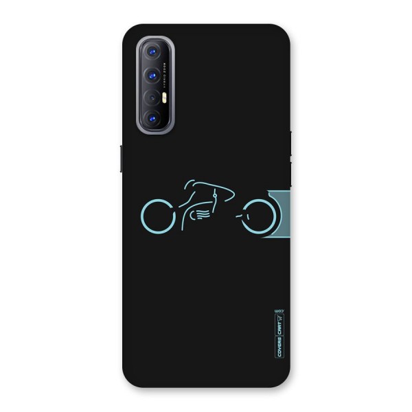 Blue Ride Back Case for Reno3 Pro