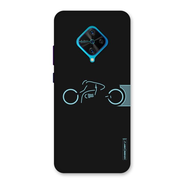 Blue Ride Back Case for Vivo S1 Pro