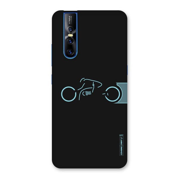 Blue Ride Back Case for Vivo V15 Pro