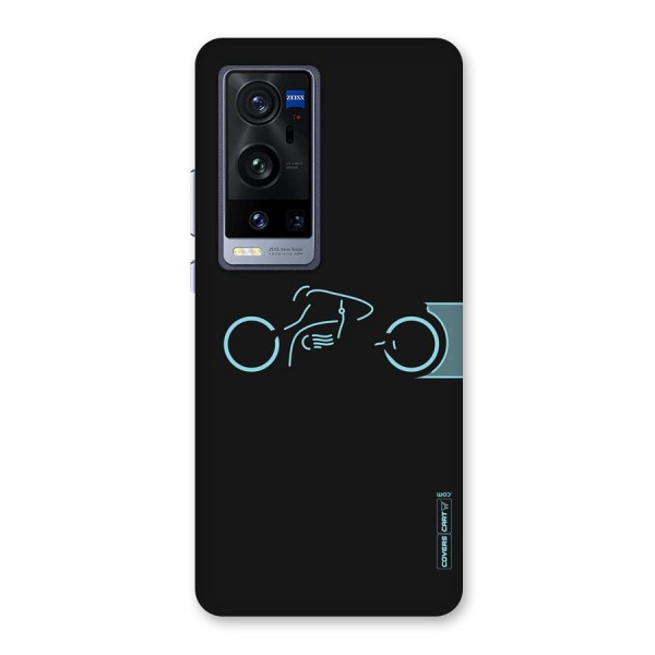 Blue Ride Back Case for Vivo X60 Pro Plus