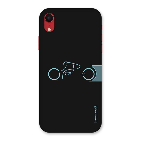 Blue Ride Back Case for iPhone XR