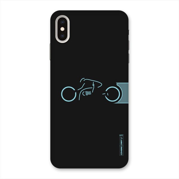 Blue Ride Back Case for iPhone XS Max