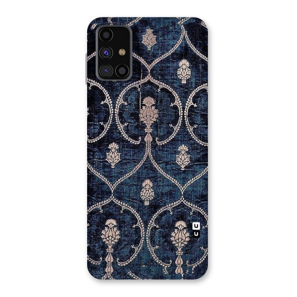 Blue Shade Rug Back Case for Galaxy M31s