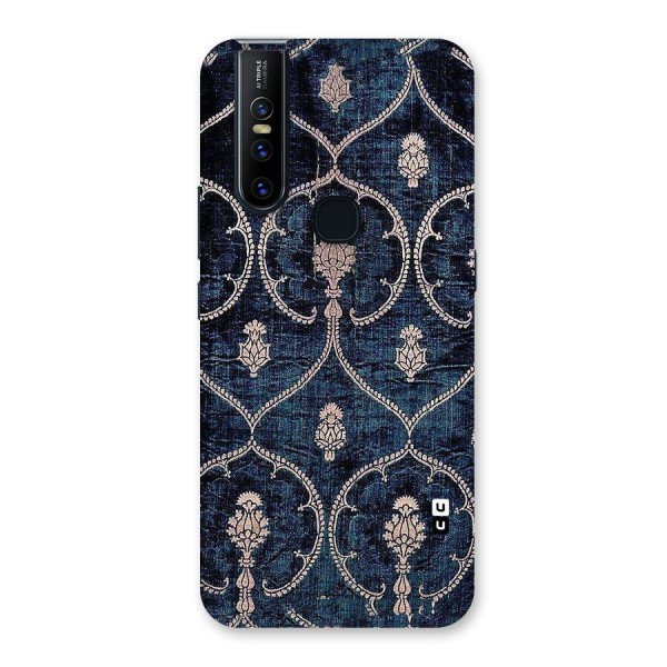 Blue Shade Rug Back Case for Vivo V15