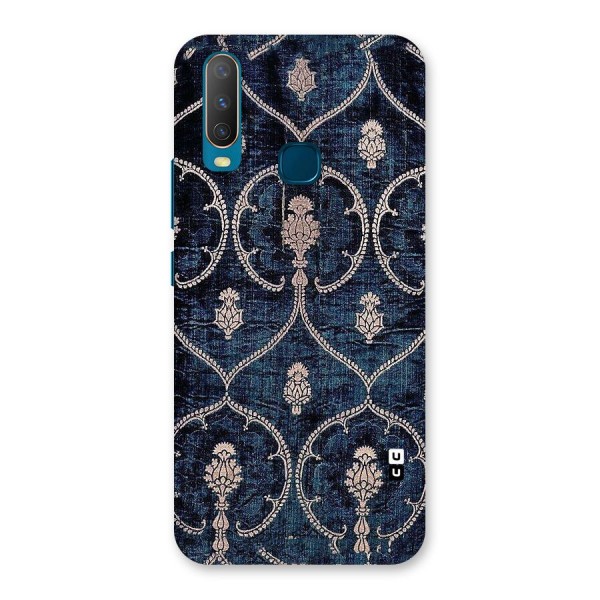 Blue Shade Rug Back Case for Vivo Y12