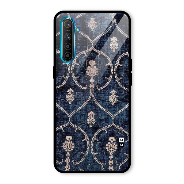 Blue Shade Rug Glass Back Case for Realme XT