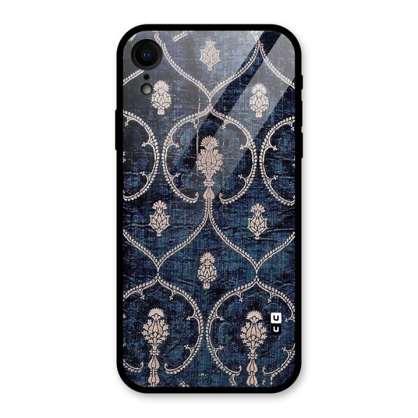 Blue Shade Rug Glass Back Case for XR