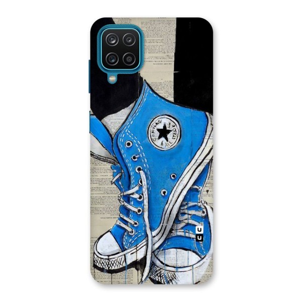 Blue Shoes Back Case for Galaxy F12