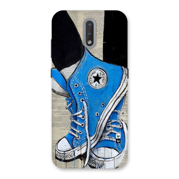 Blue Shoes Back Case for Nokia 2.3