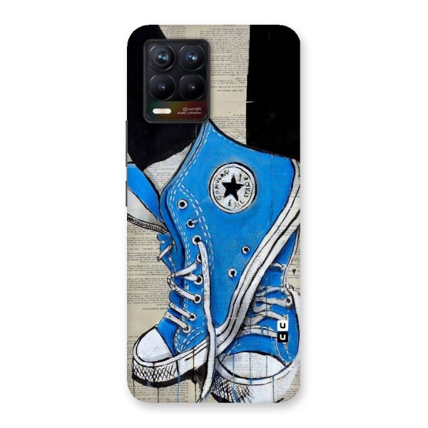 Blue Shoes Back Case for Realme 8