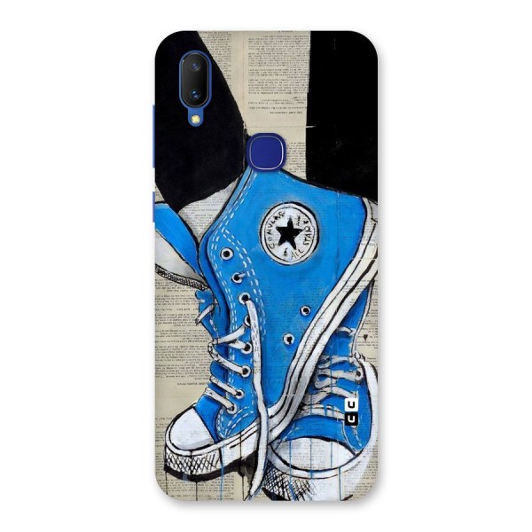 Blue Shoes Back Case for Vivo V11