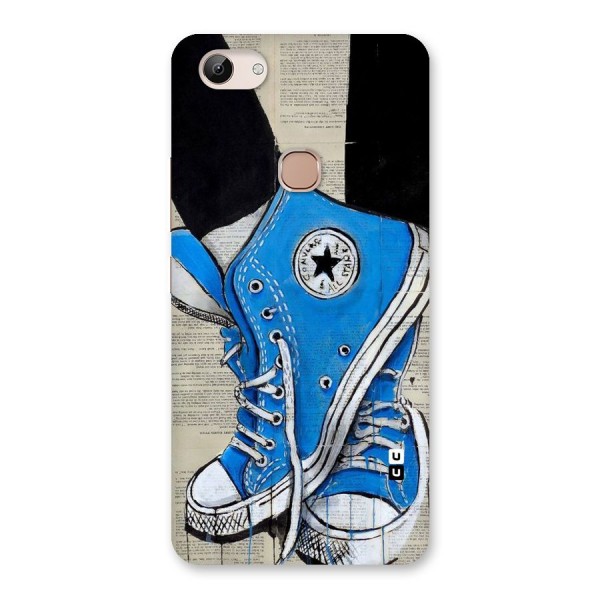 Blue Shoes Back Case for Vivo Y83