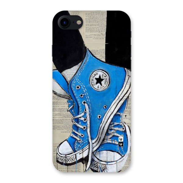 Blue Shoes Back Case for iPhone SE 2020