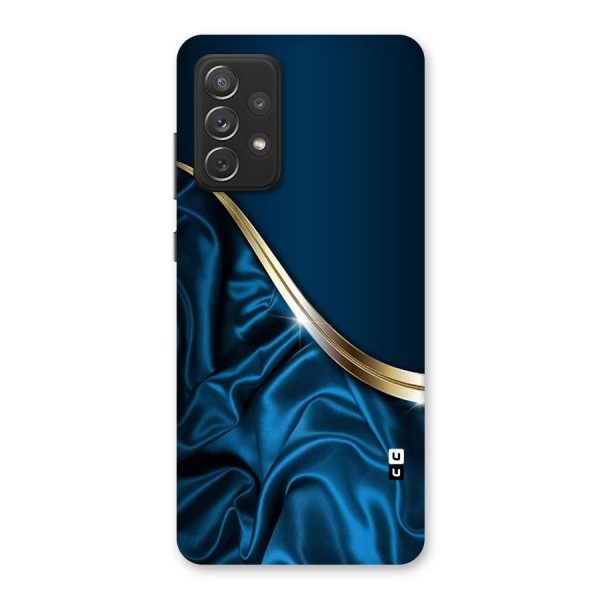 Blue Smooth Flow Back Case for Galaxy A72