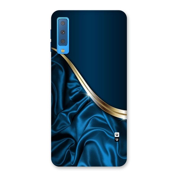 Blue Smooth Flow Back Case for Galaxy A7 (2018)