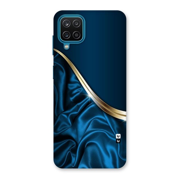 Blue Smooth Flow Back Case for Galaxy F12