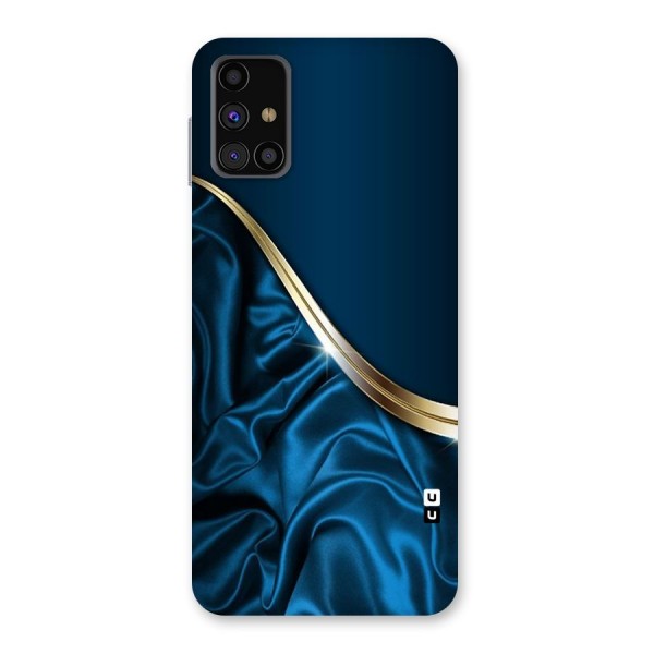 Blue Smooth Flow Back Case for Galaxy M31s