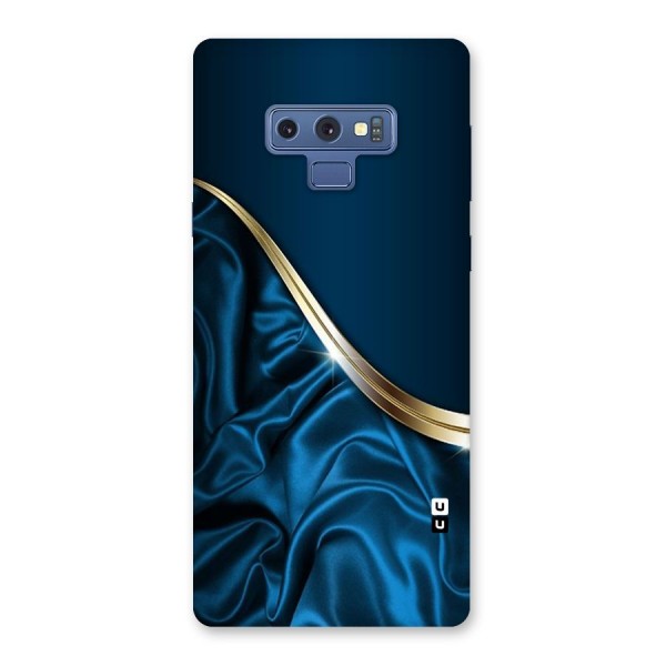 Blue Smooth Flow Back Case for Galaxy Note 9