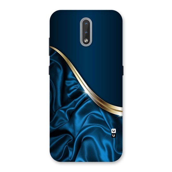 Blue Smooth Flow Back Case for Nokia 2.3