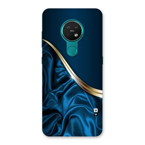 Blue Smooth Flow Back Case for Nokia 7.2