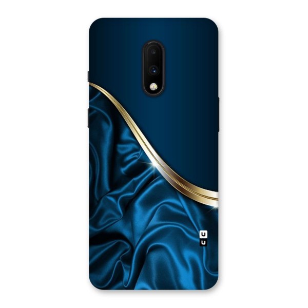 Blue Smooth Flow Back Case for OnePlus 7