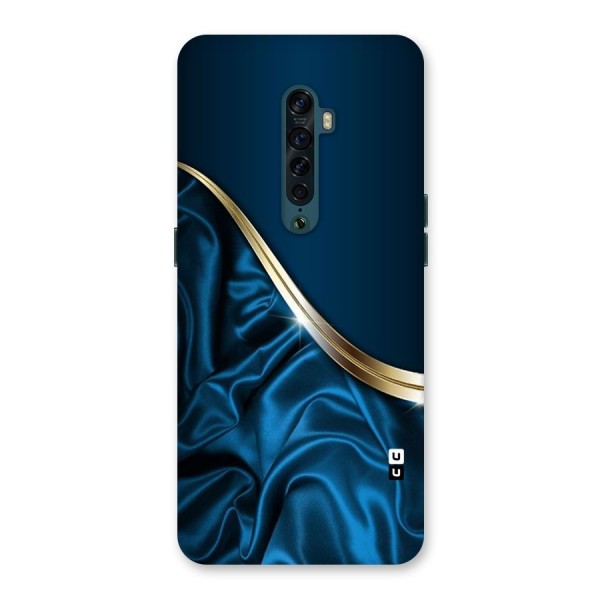 Blue Smooth Flow Back Case for Oppo Reno2