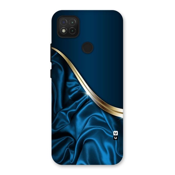 Blue Smooth Flow Back Case for Redmi 9C