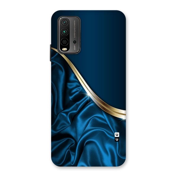 Blue Smooth Flow Back Case for Redmi 9 Power