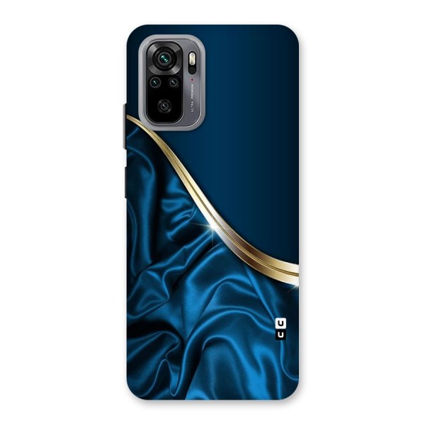 Blue Smooth Flow Back Case for Redmi Note 10