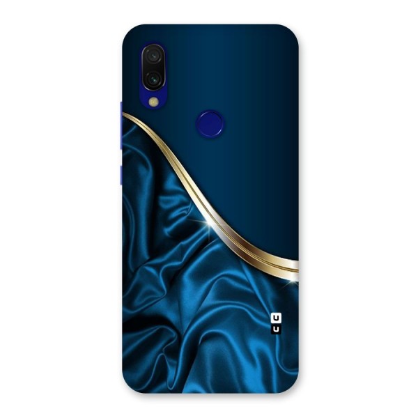 Blue Smooth Flow Back Case for Redmi Y3