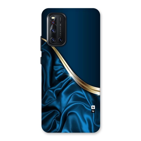 Blue Smooth Flow Back Case for Vivo V19