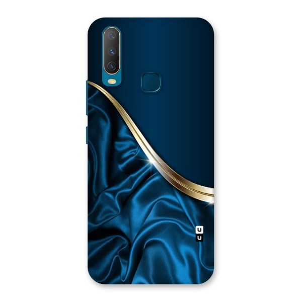 Blue Smooth Flow Back Case for Vivo Y15