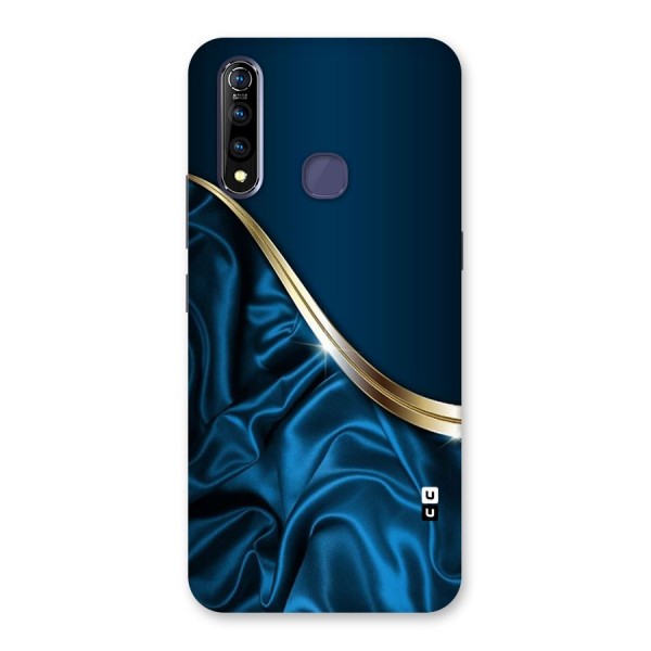 Blue Smooth Flow Back Case for Vivo Z1 Pro