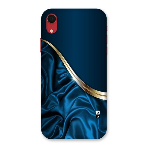 Blue Smooth Flow Back Case for iPhone XR