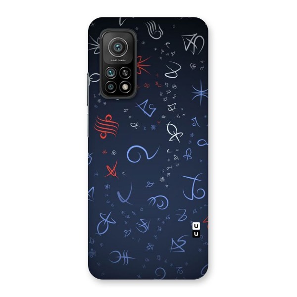 Blue Symbols Back Case for Mi 10T Pro 5G