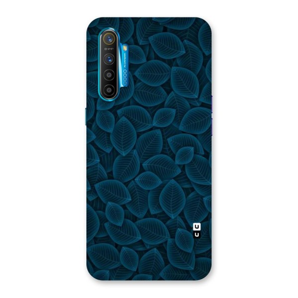 Blue Thin Leaves Back Case for Realme XT