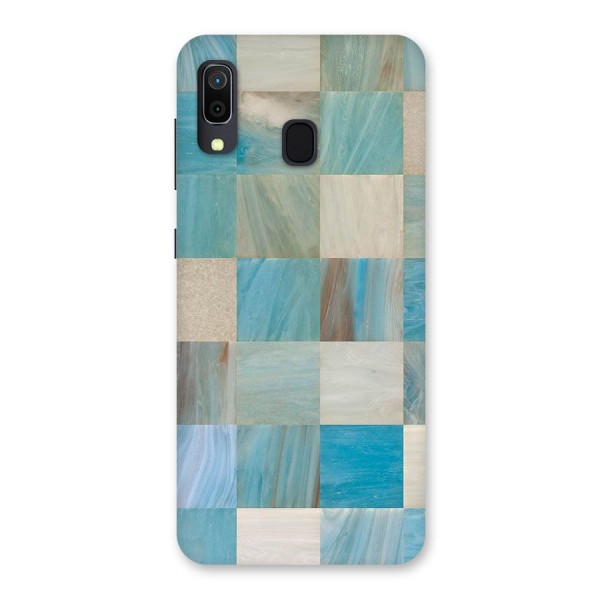 Blue Tiles Back Case for Galaxy A20