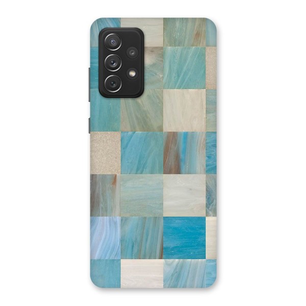 Blue Tiles Back Case for Galaxy A72