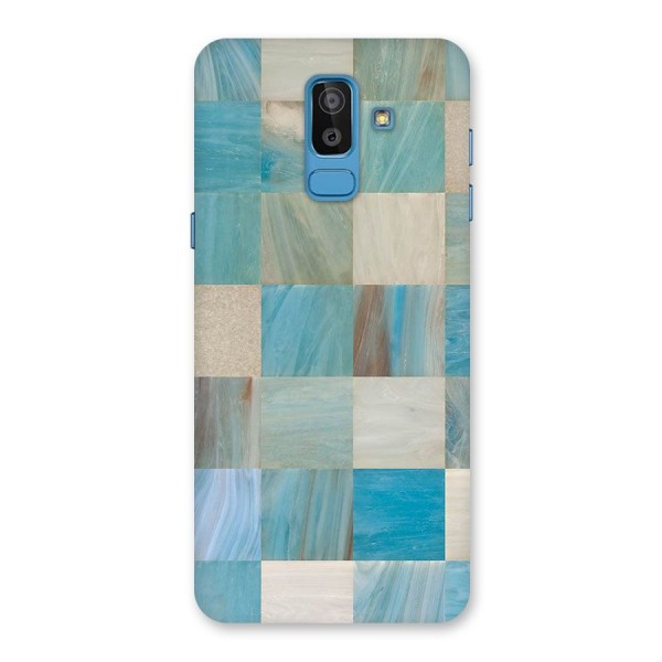 Blue Tiles Back Case for Galaxy J8